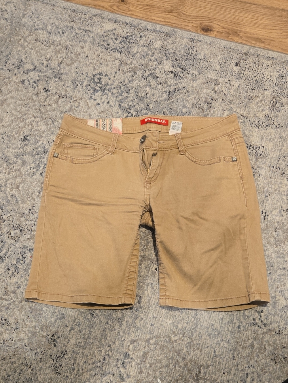 Unionbay Women's Tan Bermuda Shorts